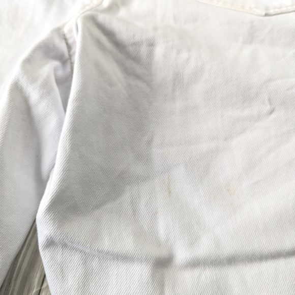 American Eagle Outfitters Pleated Mom Jeans in Soft White Size 10 Regular NWT - Picture 11 of 15